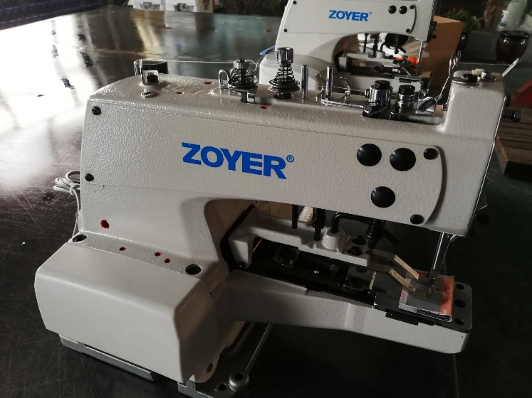 Zy373D Zoyer Button Attaching Nail Socks Setting Label Bartack Sewing Machine