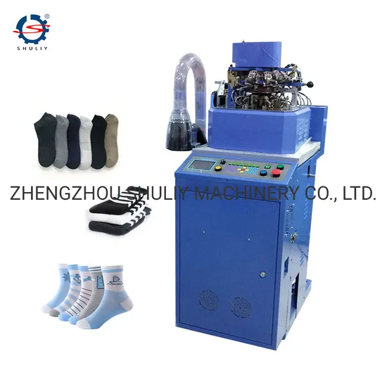 Industrial Automatic 4 Inch Plain Terry Sock Making Machine 