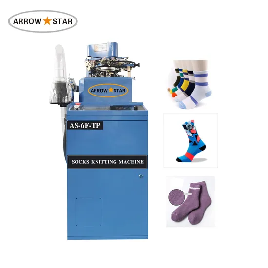 Manufacturer Terry Sock Making Machine Long Socks Knitting Making Machine 