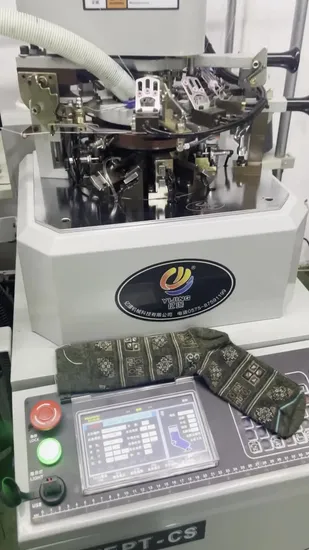 High Quality Plain and Terry Hosiery Knitting Machine Socks Machine Price 