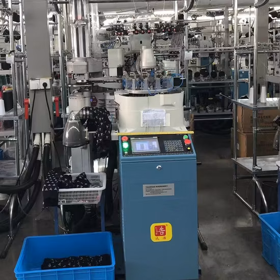 Flat Knitting Machine Select Terry Automatic Socks Knitting Machine